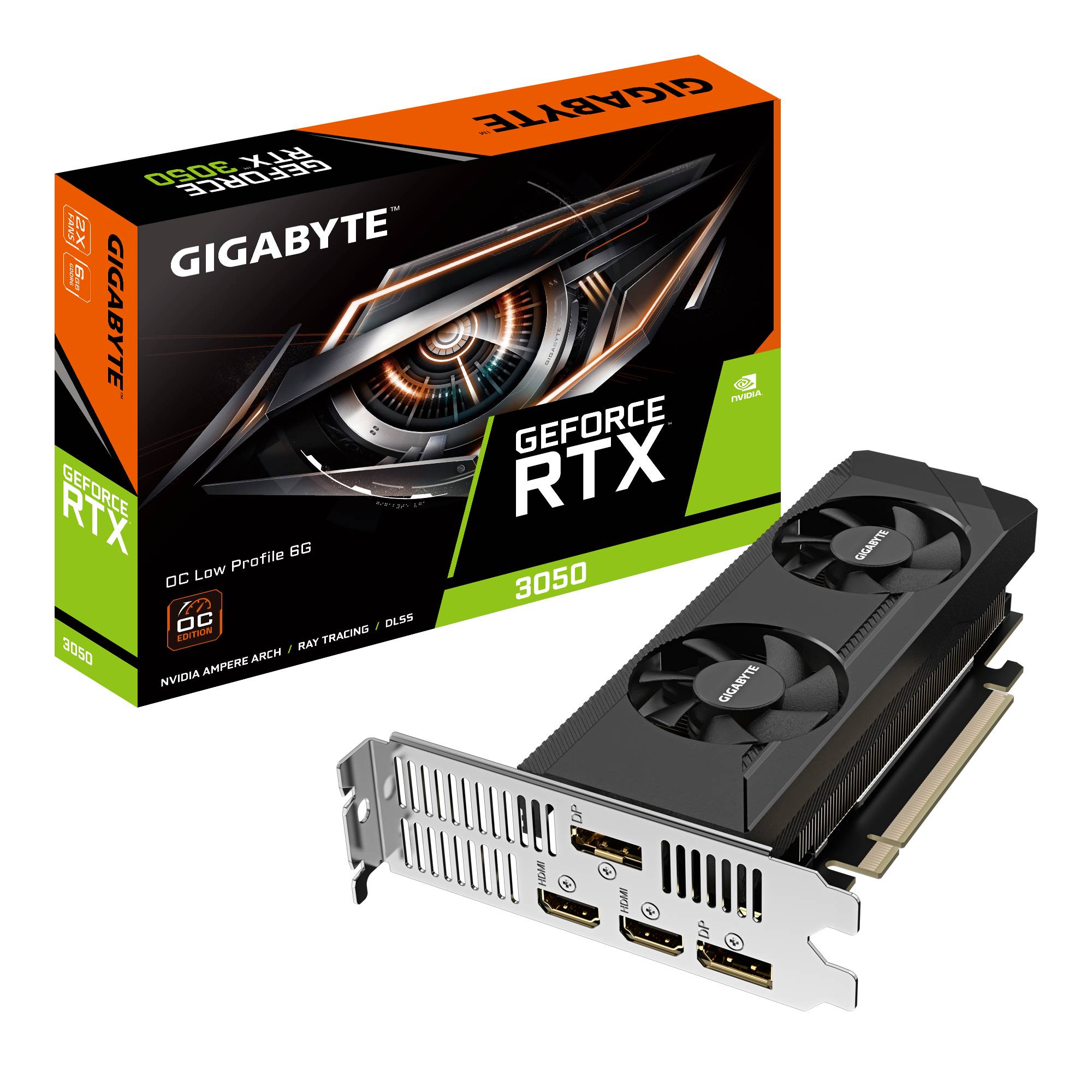 TARJETA DE VIDEO GIGABYTE GV-N3050OC-6GL - TARJETA DE VIDEO GIGABYTE GV-N3050OC-6GL -